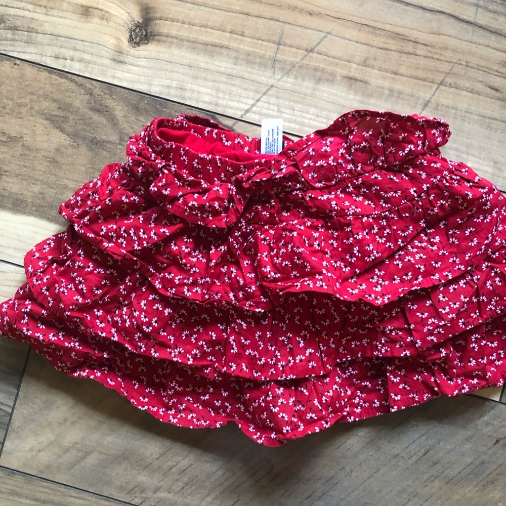 BabyGap floral bloomer skirt size 12-18 month